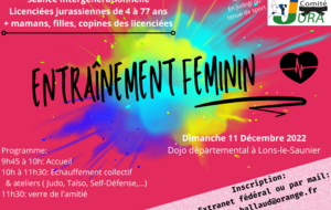 Entraînement féminin